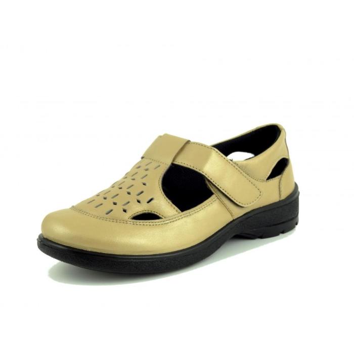 Letní polobotka Aurelia RM 56 gilded beige, velikost 37