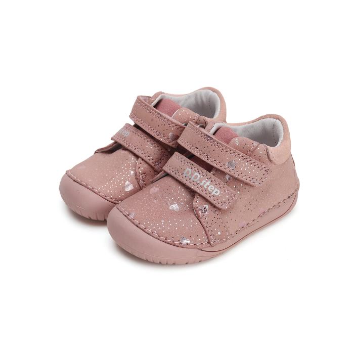 D.D.step barefoot celorok S070 42189A pink, velikost 21