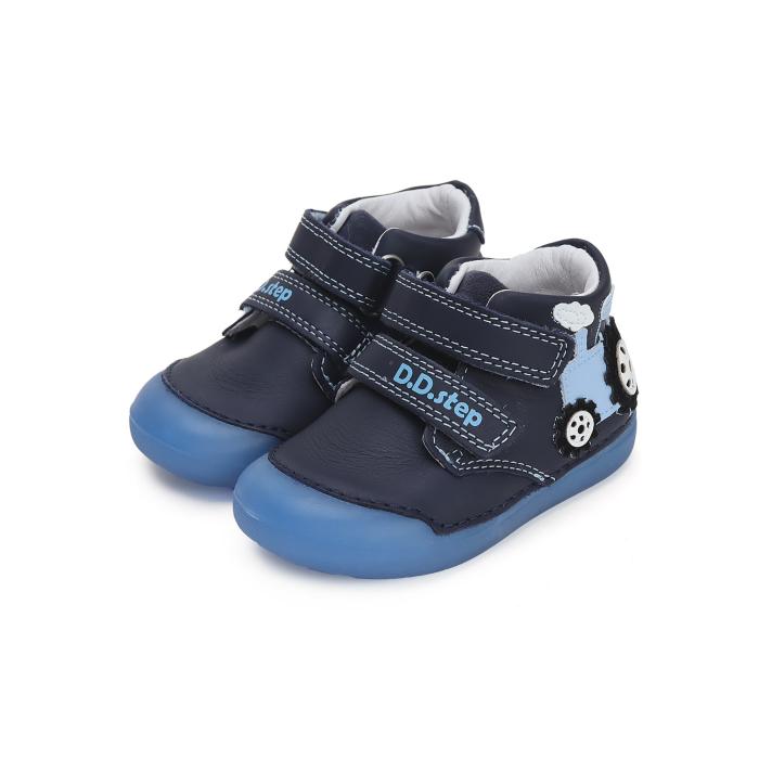 D.D.step celoroční obuv S066 42263 bermuda blue, velikost 21