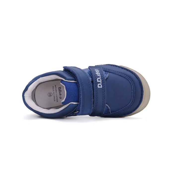 D.D.step tenisky kožené S040 42263 bermuda blue, velikost 32