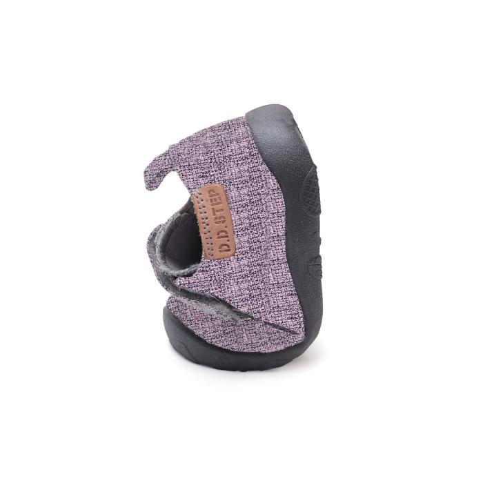 D.D.step plátěnky barefoor C086 mauve 42111, velikost 29