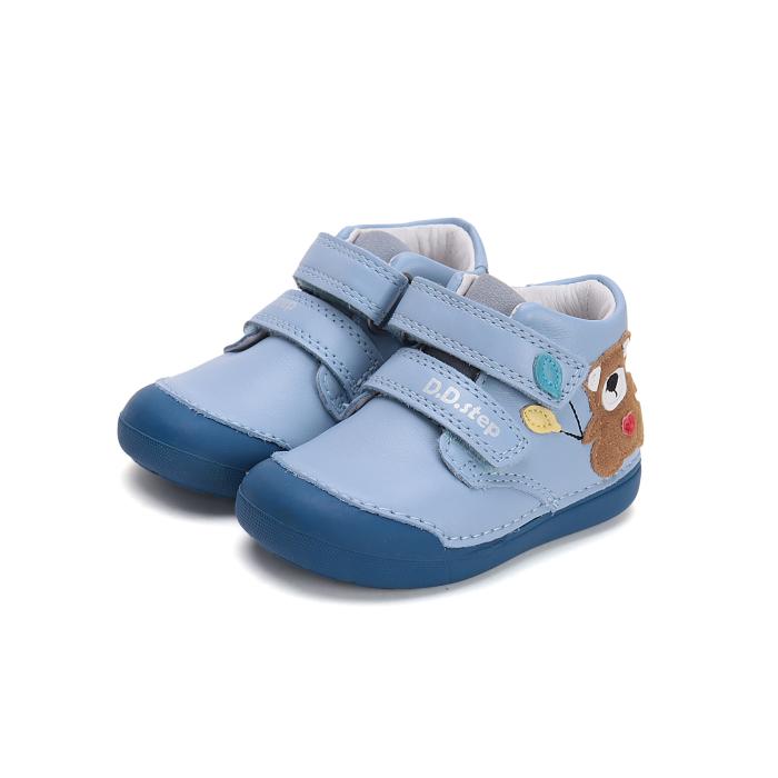 D.D.step celoroční obuv S066 51917Sky Blue, velikost 20