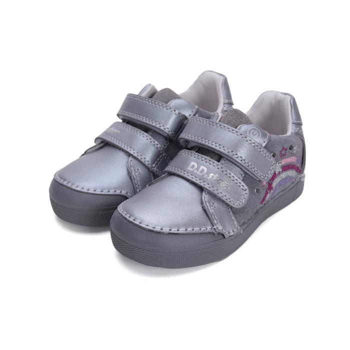 D.D.step dětská obuv S068 51865 DarkGrey, velikost 25